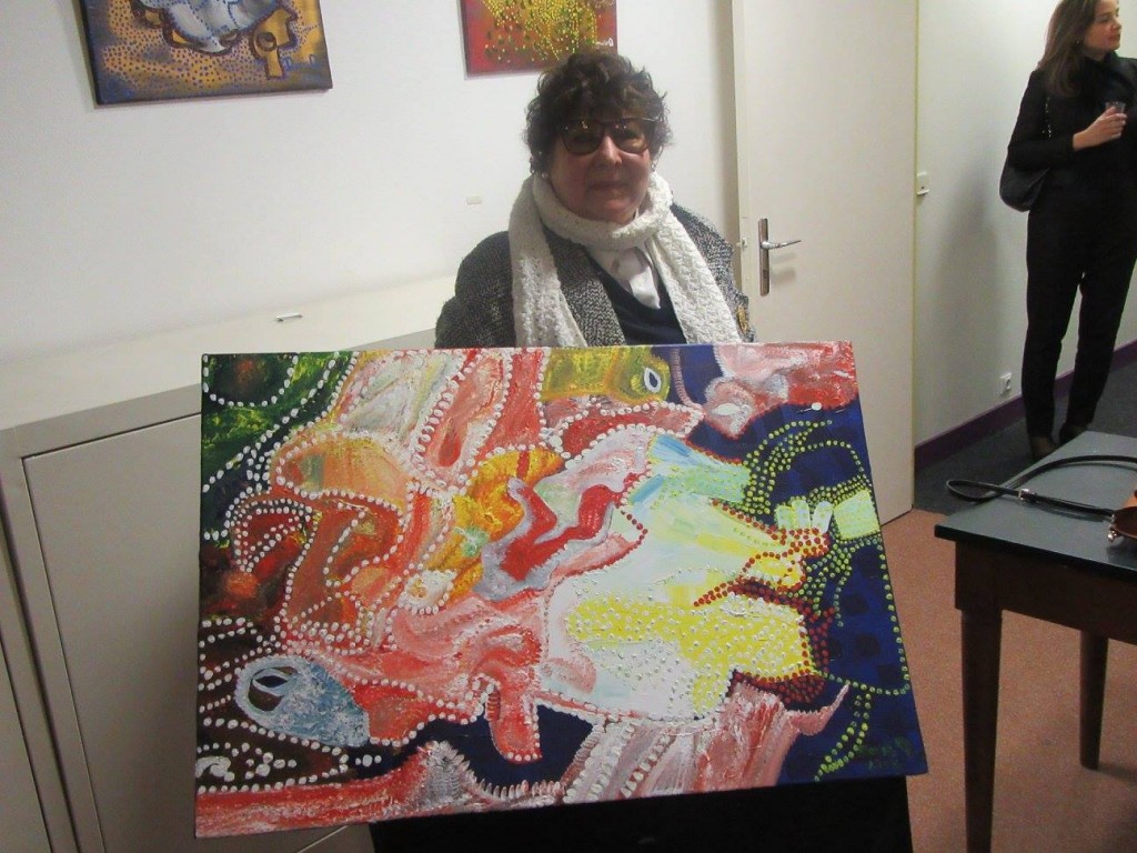 Doris Ospina, pintura y poesía reconocida en Europa