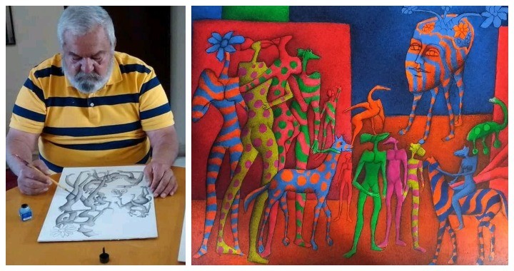 Falleció el maestro Ancizar Guzmán, pintor tolimense