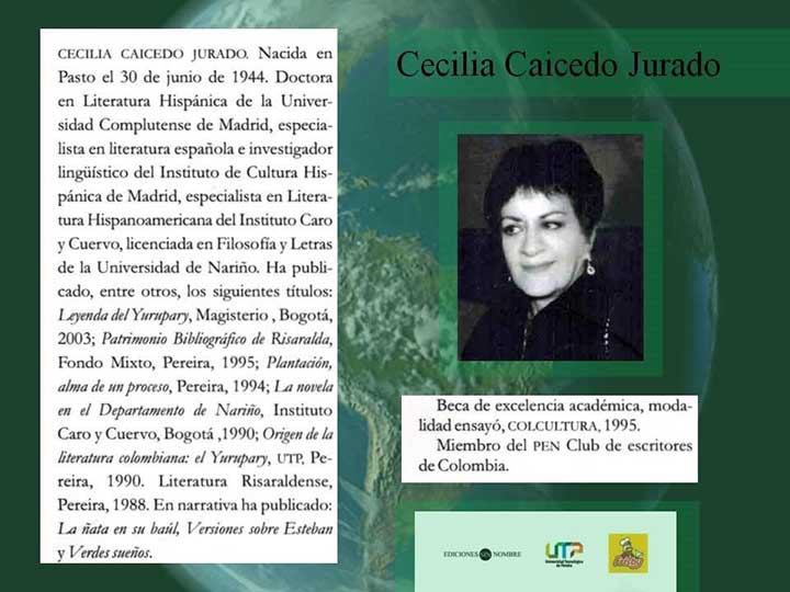 Cecilia Caicedo: ¡pastusa tanías que ser!