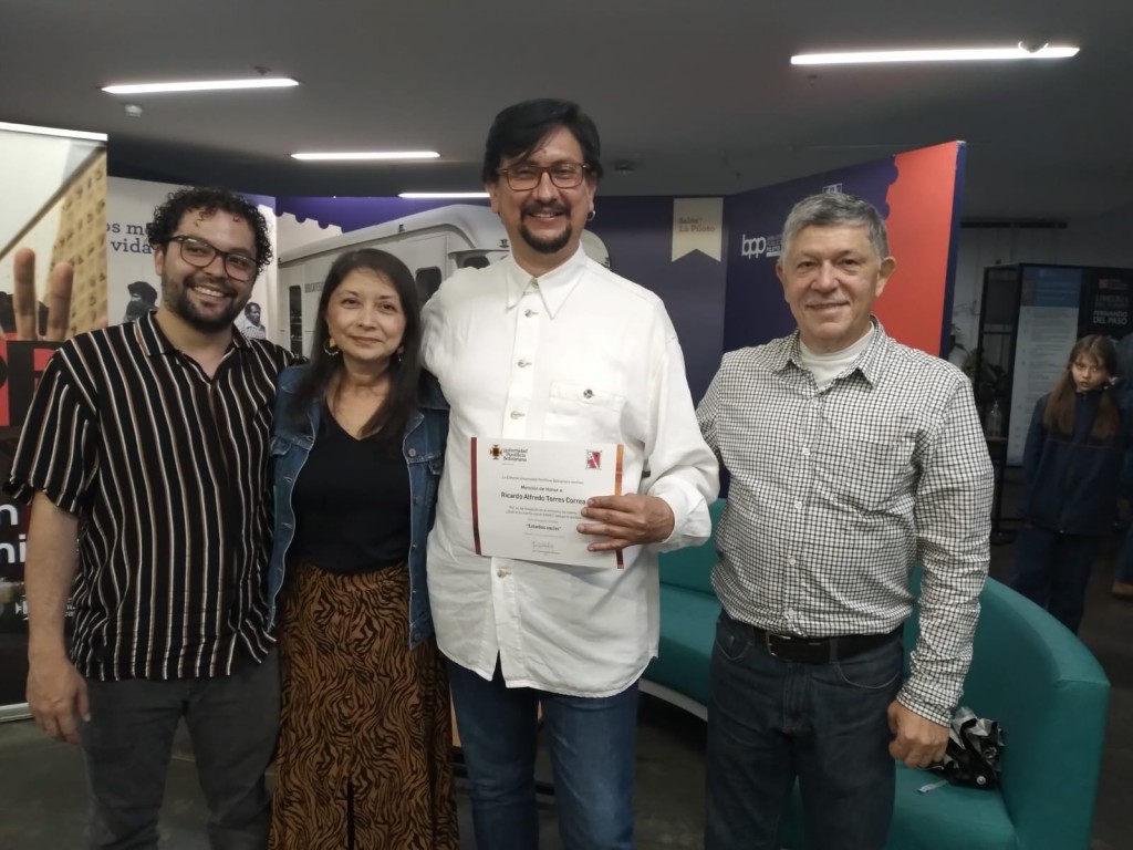 Ricardo Torres Correa, finalista de premio nacional de cuento