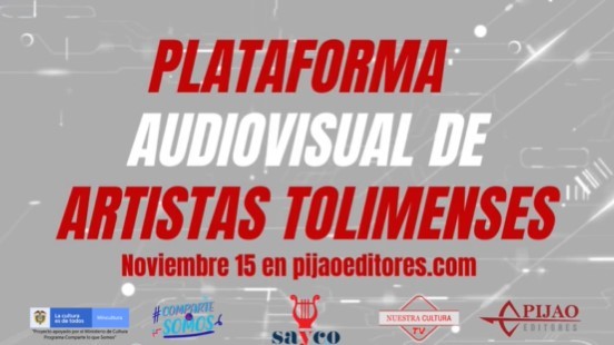 Pijao Editores lanza la plataforma audiovisual de artistas tolimenses